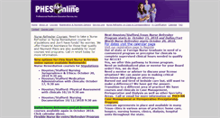 Desktop Screenshot of phesonline.com