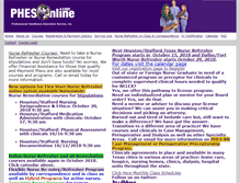 Tablet Screenshot of phesonline.com